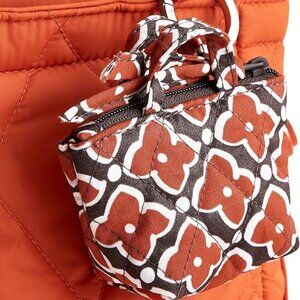 VERA BRADLEY Women's Cotton Original Tote Bag Charm in Moorish
